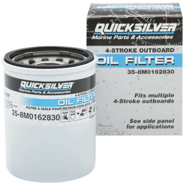 Масляный фильтр для лодочных моторов Quicksilver Mercury 25-30/40-60/75-115 4T (8M0162830)